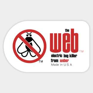 Weber Bug Zapper Sticker